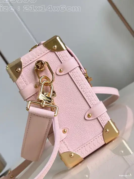 Side LOUIS Trunk PM-21*14*6CM VUITTON 0420